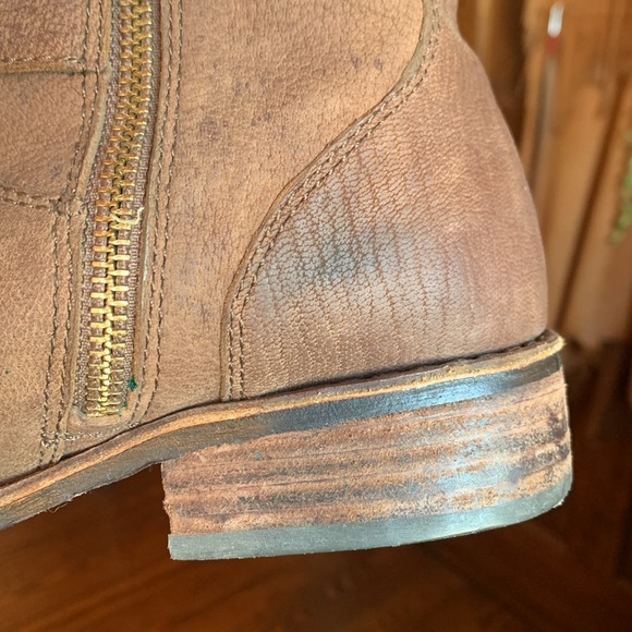 Vince Camino Genuine Brown Suede Leather Thigh High Boots. Can roll down cuff. 7 - Picture 12 of 12